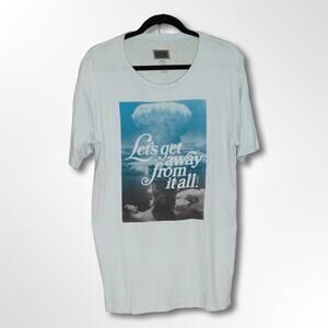 Let's Get Away Graphic Tee Large - Made in Los Angeles